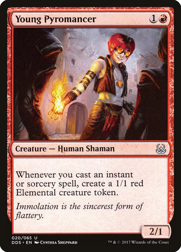 Young Pyromancer [Duel Decks: Mind vs. Might] 