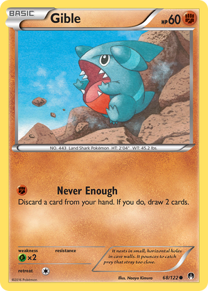 Gible (68/122) [XY:BREAKpoint] 