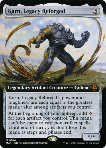 Karn, Legacy Reforged (Extended Art) [March of the Machine: The Aftermath] 