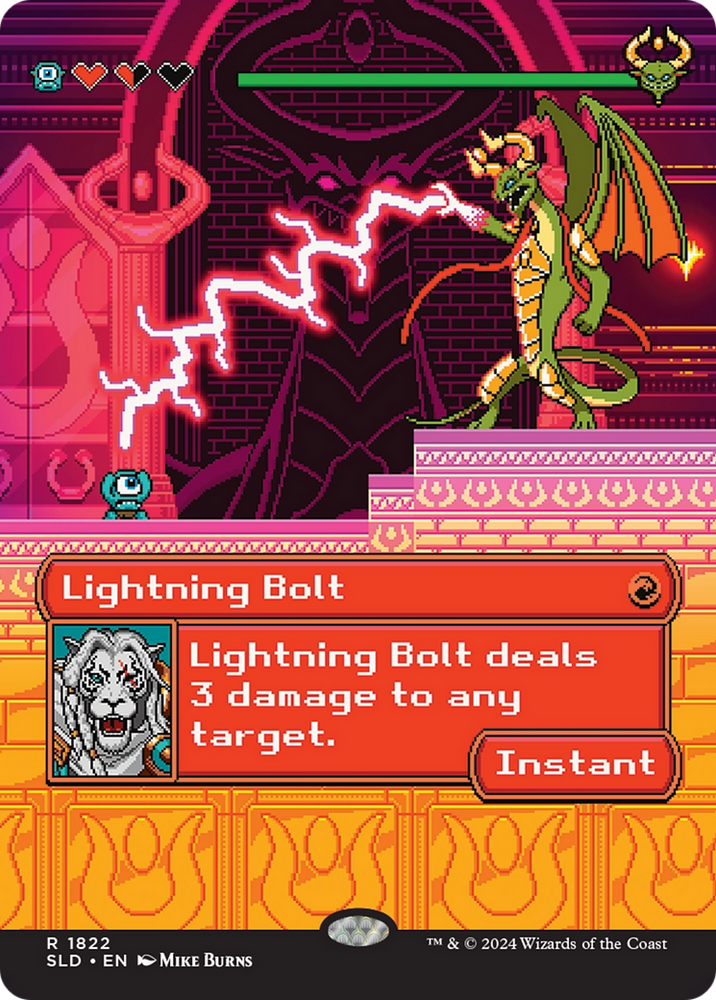 Lightning Bolt (1822) (Rainbow Foil) [Secret Lair Drop Series]