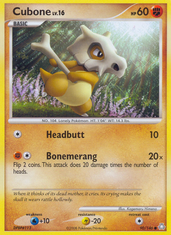 Cubone (90/146) [Diamond &amp; Pearl: Legends Awakened] 