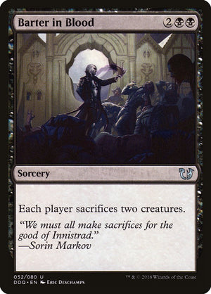 Barter in Blood [Duel Decks: Blessed vs. Cursed] 