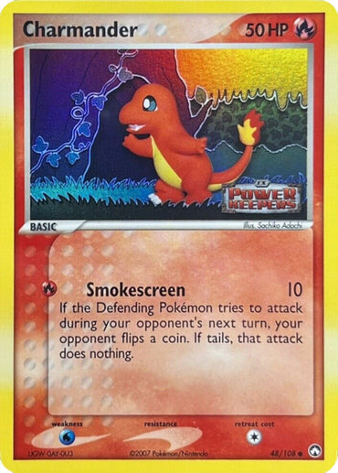 Charmander (48/108) (Stamped) [EX: Power Keepers] 