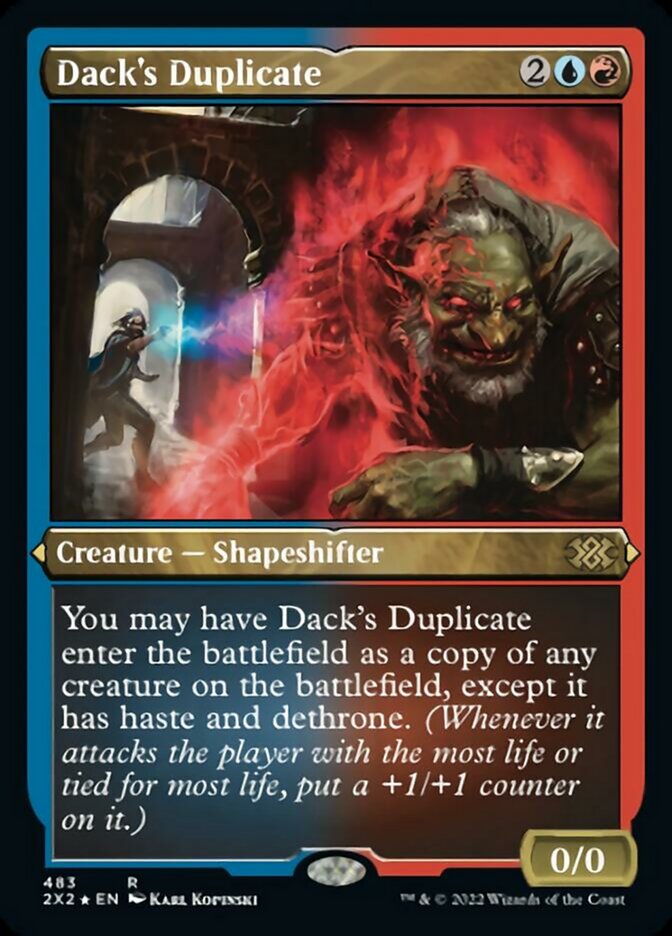 Dack's Duplicate (Foil Etched) [Double Masters 2022] 