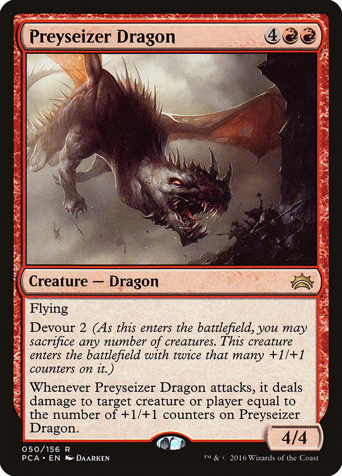 Preyseizer Dragon [Planechase Anthology] 