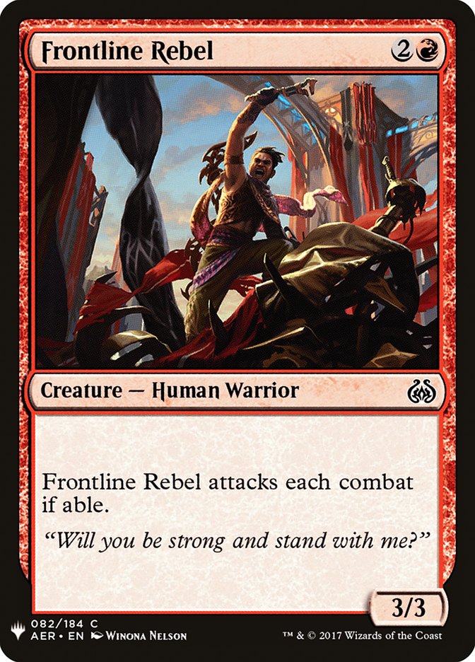 Frontline Rebel [Mystery Booster] 