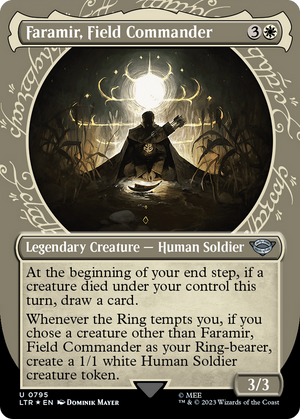 Faramir, Field Commander (Showcase) (Surge Foil) [The Lord of the Rings: Tales of Middle-Earth] 