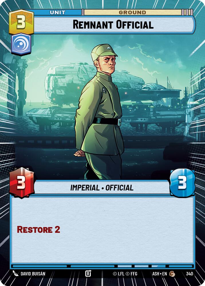 Remnant Official (340) (Hyperspace) (340) [Ashes of the Empire]