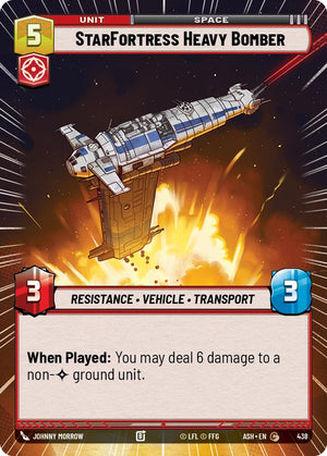 StarFortress Heavy Bomber (438) (Hyperspace) (438) [Ashes of the Empire]
