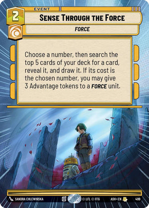 Sense Through the Force (499) (Hyperspace) (499) [Ashes of the Empire]