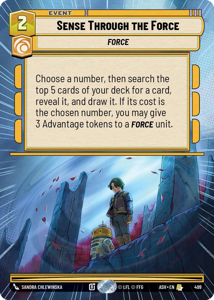 Sense Through the Force (499) (Hyperspace) (499) [Ashes of the Empire]