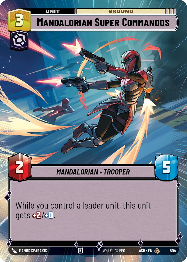 Mandalorian Super Commandos (504) (Hyperspace) (504) [Ashes of the Empire]