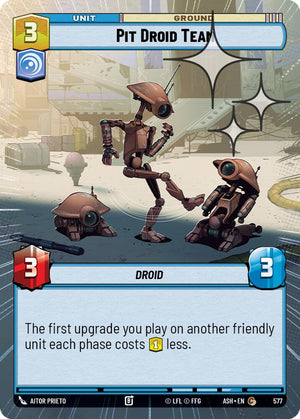 Pit Droid Team (577) (Hyperspace Foil) (577) [Ashes of the Empire]