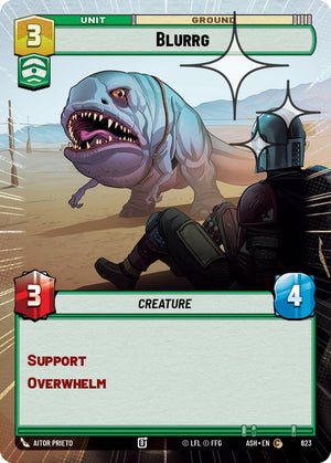 Blurrg (623) (Hyperspace Foil) (623) [Ashes of the Empire]