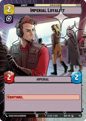 Imperial Loyalist (741) (Hyperspace Foil) (741) [Ashes of the Empire]