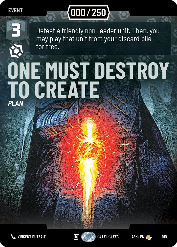 One Must Destroy to Create (910) (Serialized) (910) [Ashes of the Empire]