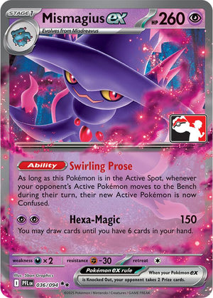 Mismagius ex (036/094) [Prize Pack Series Nine]