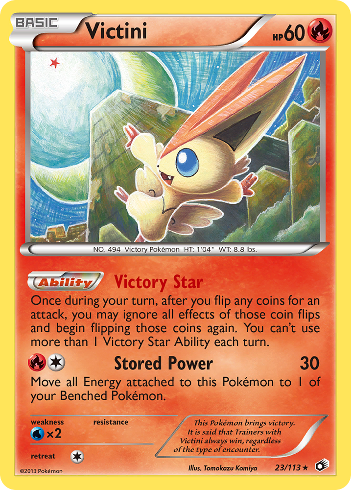 Victini (23/113) [Black &amp; White: Legendary Treasures] 