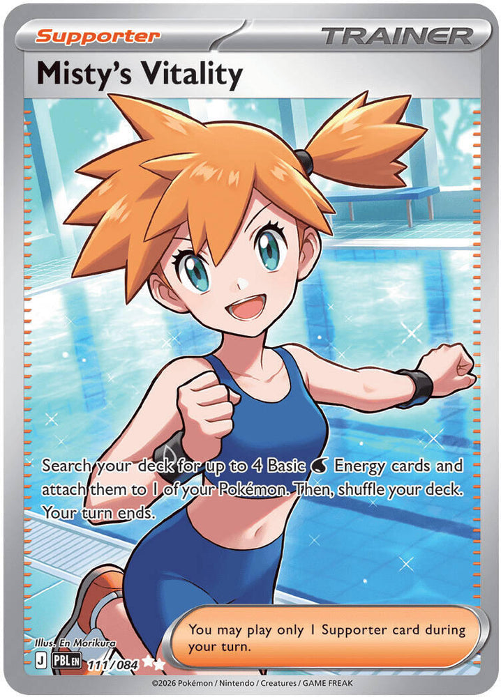 Misty's Vitality (111/084) [Mega Evolution: Pitch Black]