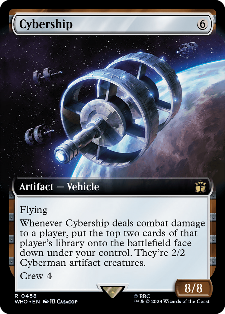 Cybership (Extended Art) [Doctor Who] 