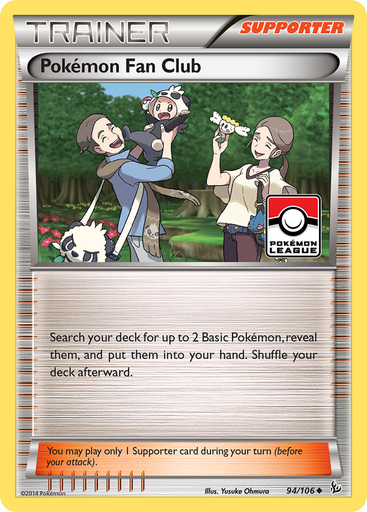 Pokemon Fan Club (94/106) [XY: Flashfire] 