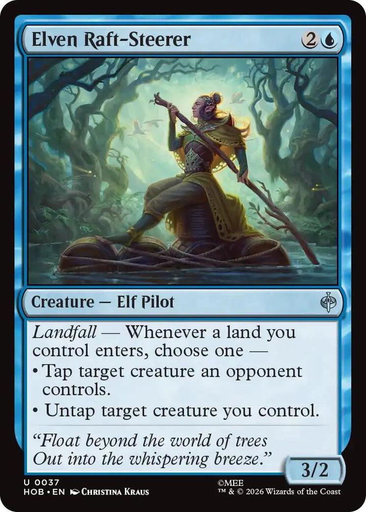 Elven Raft-Steerer [The Hobbit]