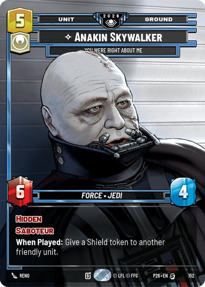 Anakin Skywalker - You Were Right About Me (152) (Prize Wall) (152) [Galactic Championship 2026]