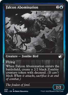 Falcon Abomination [Innistrad: Double Feature] 