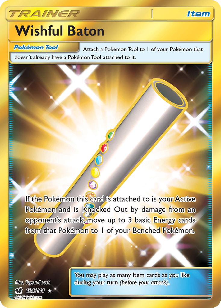 Wishful Baton (121/111) [Sun & Moon: Crimson Invasion] 