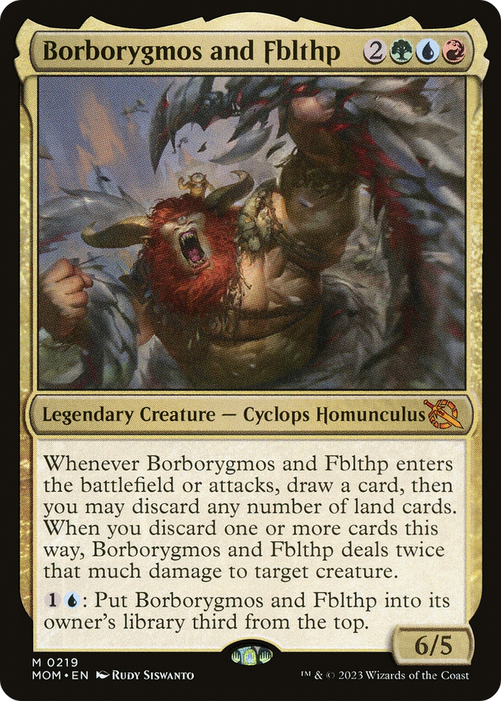 Borborygmos and Fblthp [March of the Machine] 