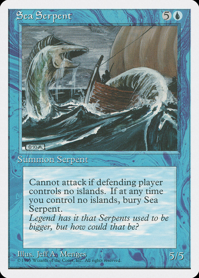 Sea Serpent [Fourth Edition] 