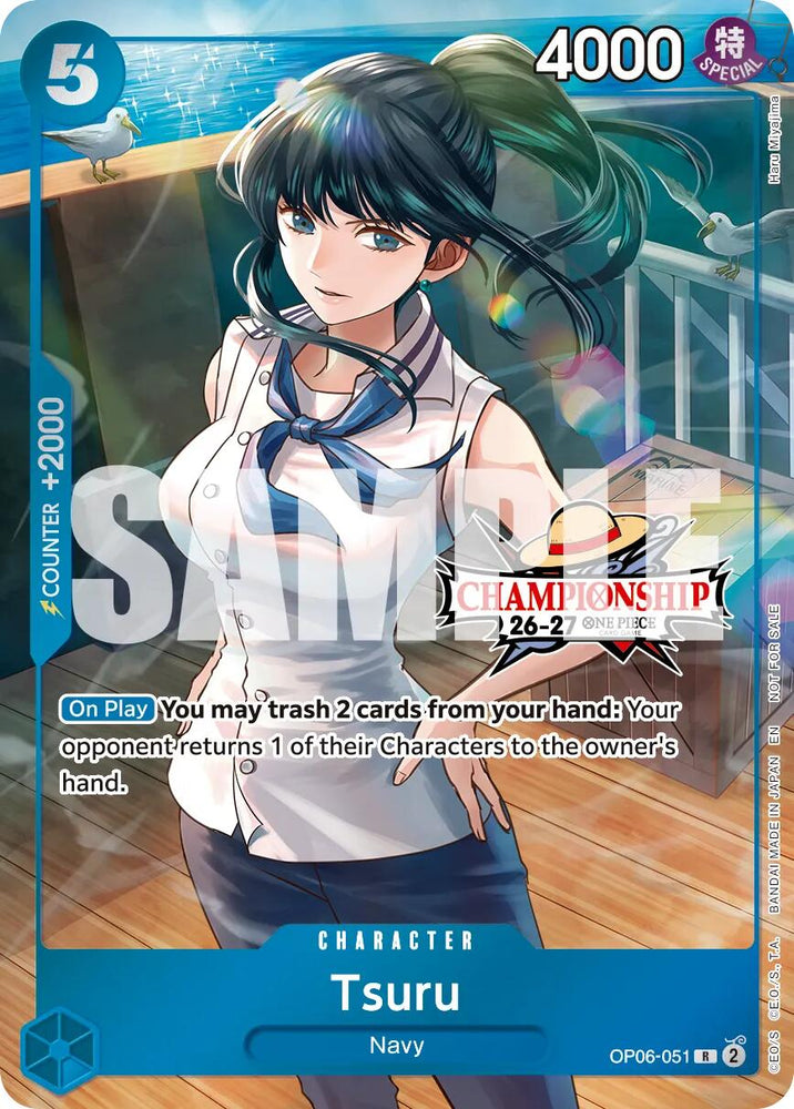 Tsuru (CS 26-27 Celebration Pack) [One Piece Promotion Cards]