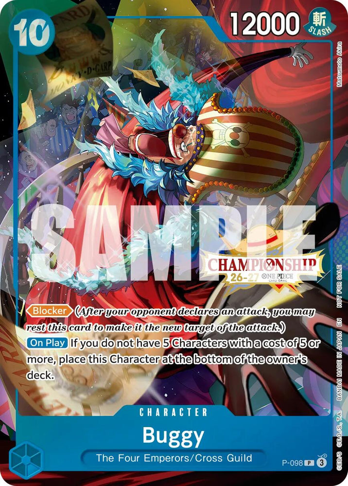 Buggy (CS 26-27 Event Pack Finalist Ver.) [One Piece Promotion Cards]