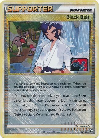 Black Belt (85/102) (League Promo) [HeartGold & SoulSilver: Triumphant]