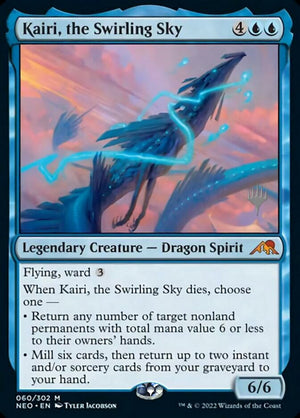 Kairi, the Swirling Sky (Promo Pack) [Kamigawa: Neon Dynasty Promos] 