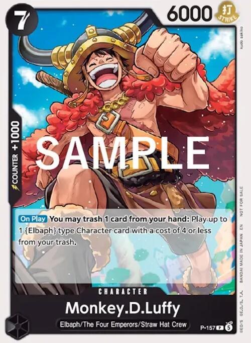 Monkey.D.Luffy (Pirates Party 2026 Vol. 3) [One Piece Promotion Cards]