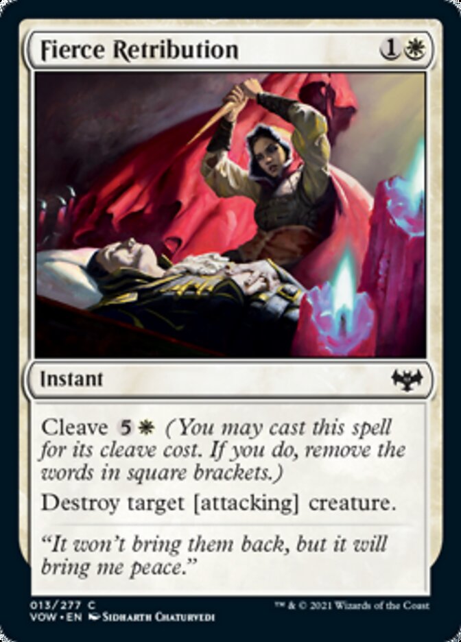 Fierce Retribution [Innistrad: Crimson Vow] 