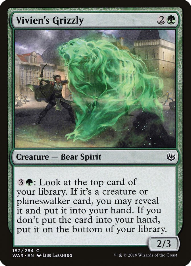 Vivien's Grizzly [War of the Spark] 