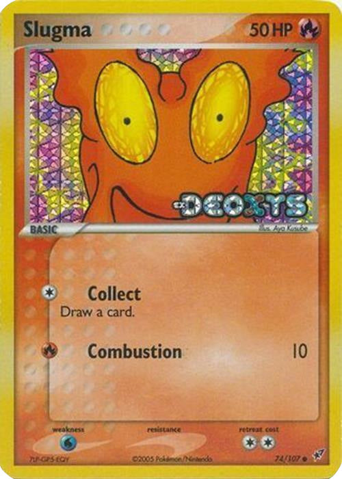 Slugma (74/107) (Stamped) [EX: Deoxys] 