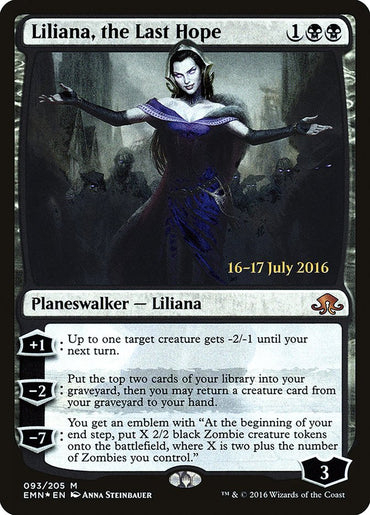 Liliana, the Last Hope [Eldritch Moon Prerelease Promos] 