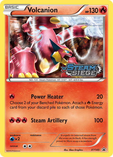 Volcanion (XY145) [XY: Black Star Promos]