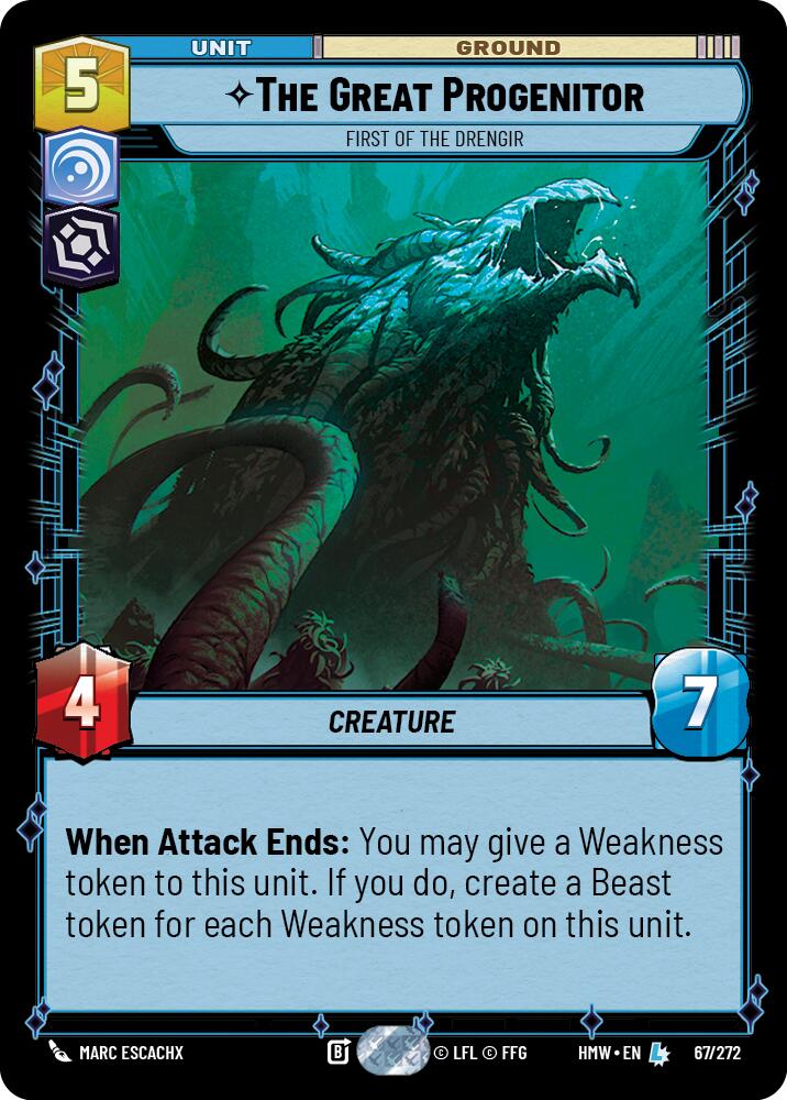 The Great Progenitor - First of the Drengir (67/272) (67/272) [Homeworlds]