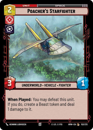 Poacher's Starfighter (153/272) (153/272) [Homeworlds]