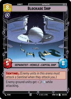 Blockade Ship (251/272) (251/272) [Homeworlds]