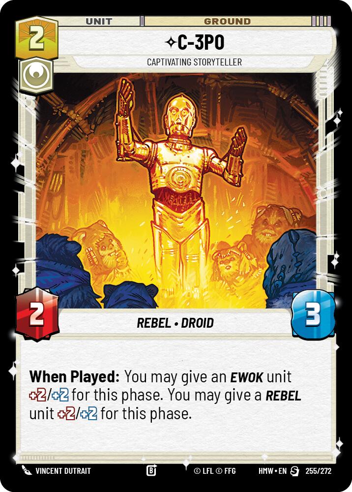 C-3PO - Captivating Storyteller (255/272) (255/272) [Homeworlds]