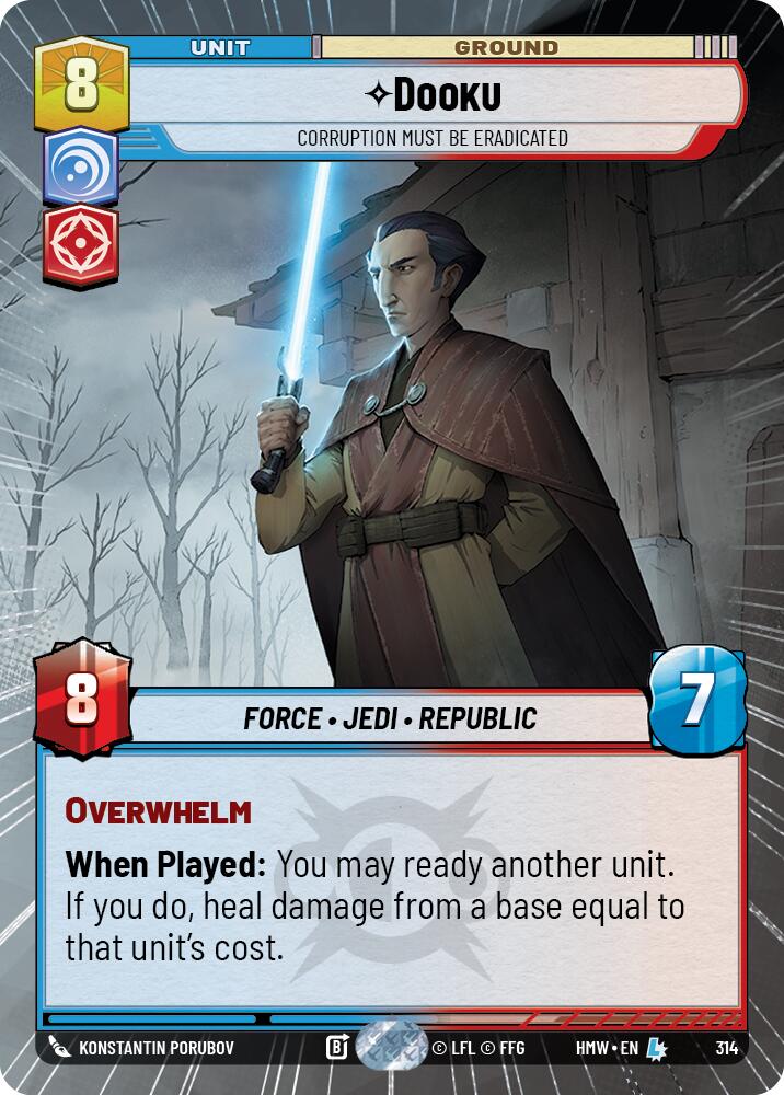 Dooku - Corruption Must Be Eradicated (314) (Hyperspace) (314) [Homeworlds]