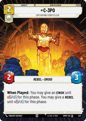 C-3PO - Captivating Storyteller (527) (Hyperspace) (527) [Homeworlds]