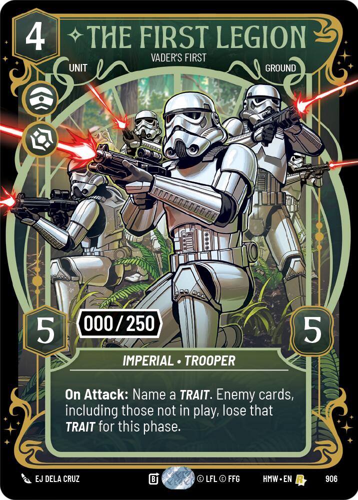 The First Legion - Vader's Fist (906) (Serialized) (906) [Homeworlds]