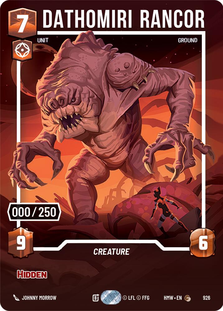 Dathomiri Rancor (926) (Serialized) (926) [Homeworlds]