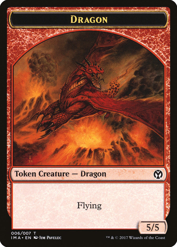 Dragon Token (006/007) [Iconic Masters Tokens] 